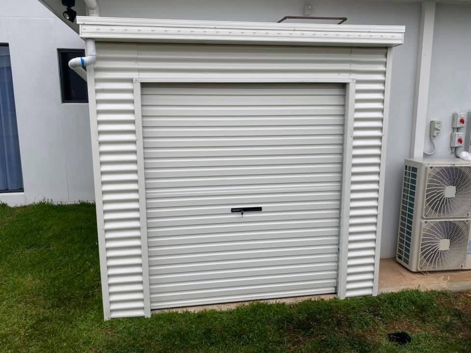 Shed installation photo